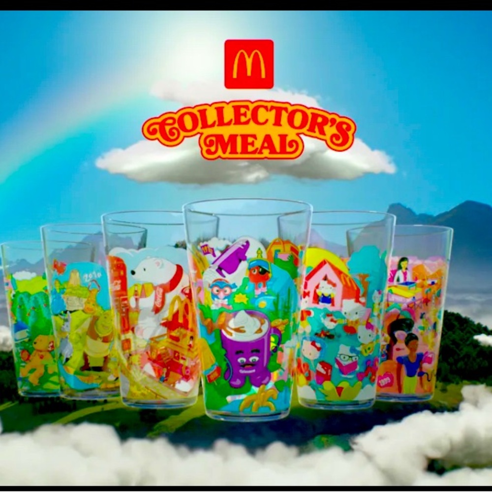 NEW McDonald’s Collectors Meal Cup Full set 2024 Limited Edition